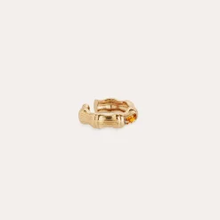 Bague Bambou jonc strass
