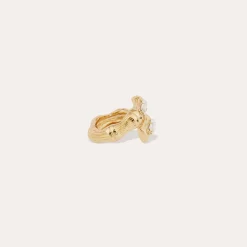 Bague Bambou Liane strass