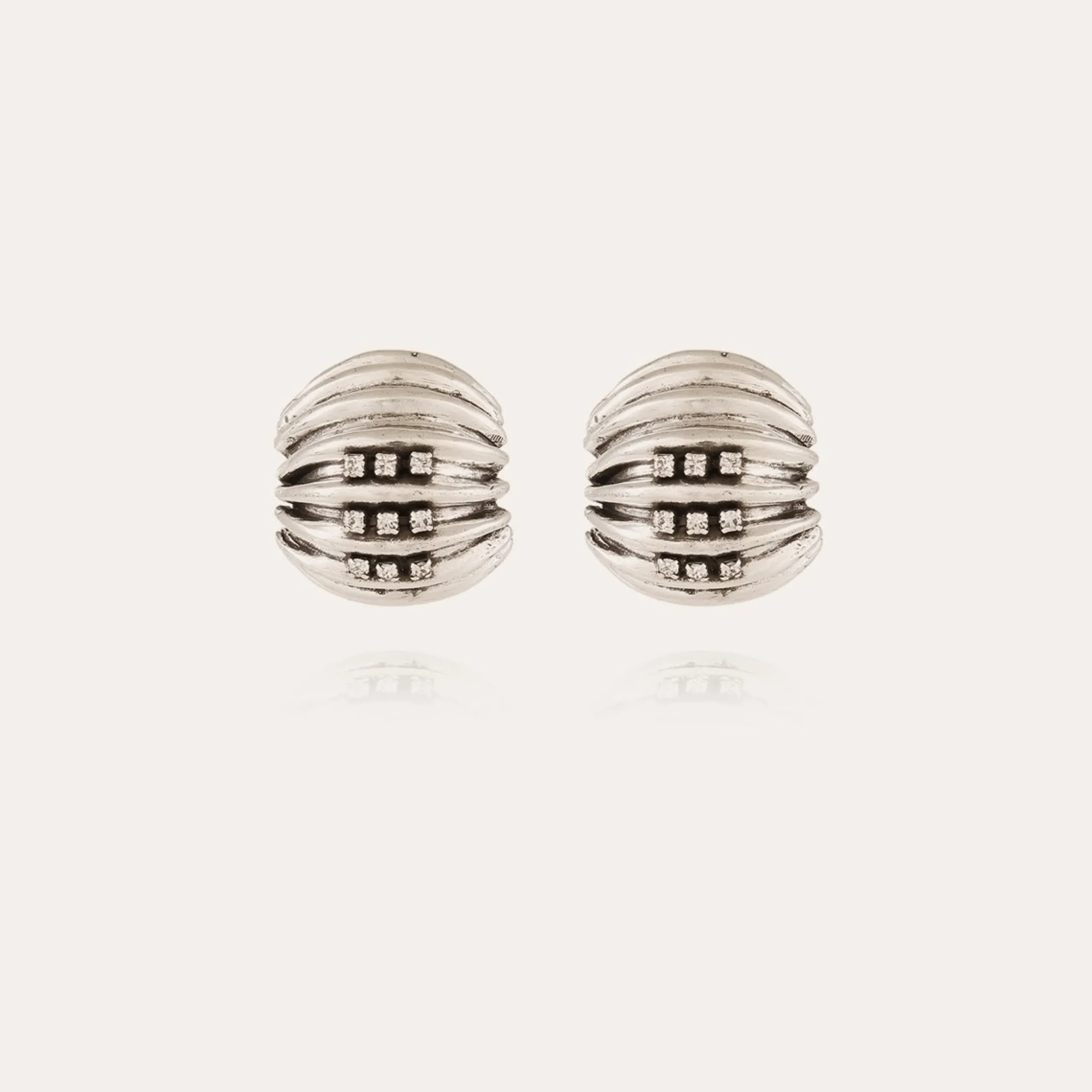 Boucles d'oreilles Anne strass