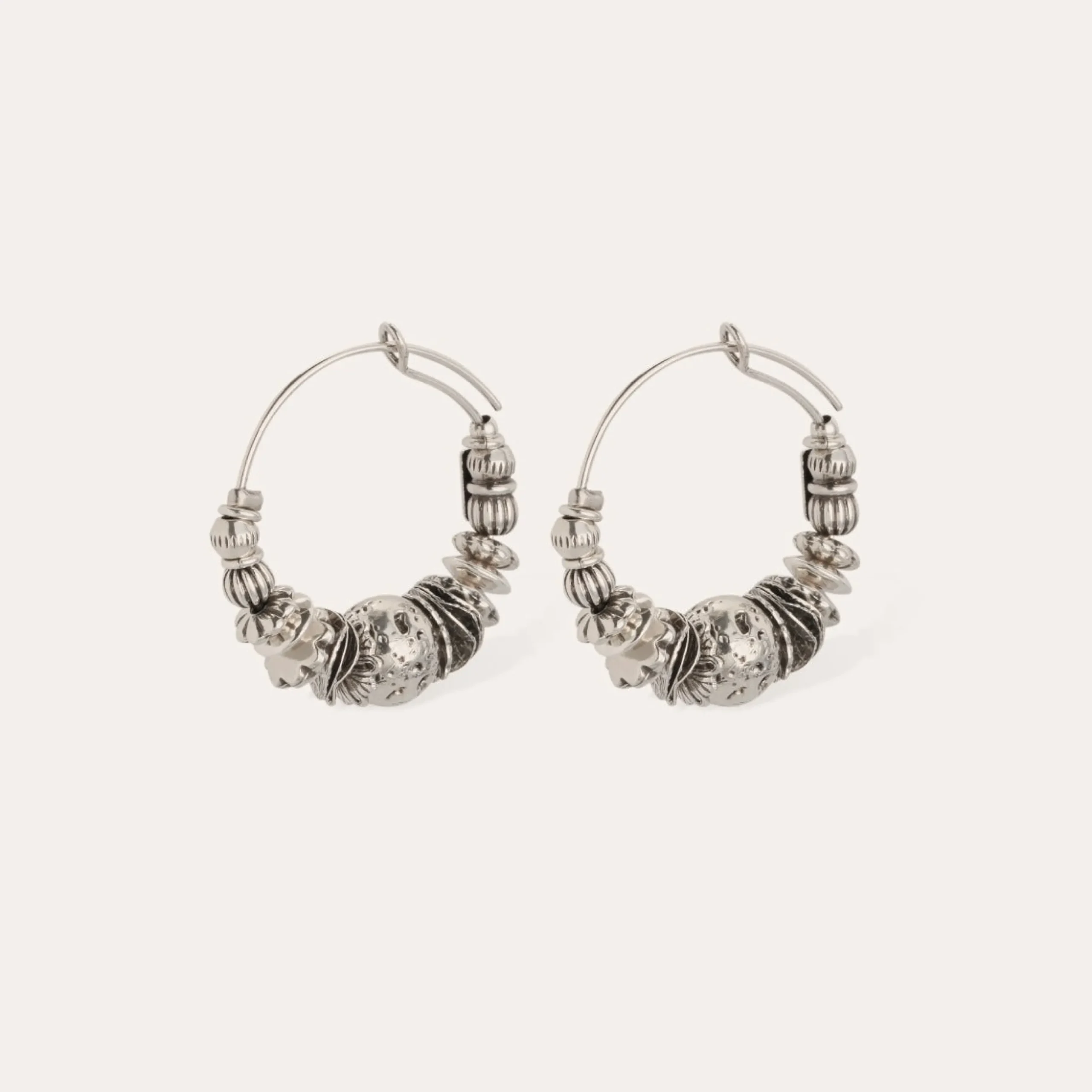 Boucles d'oreilles créoles Aloha mini