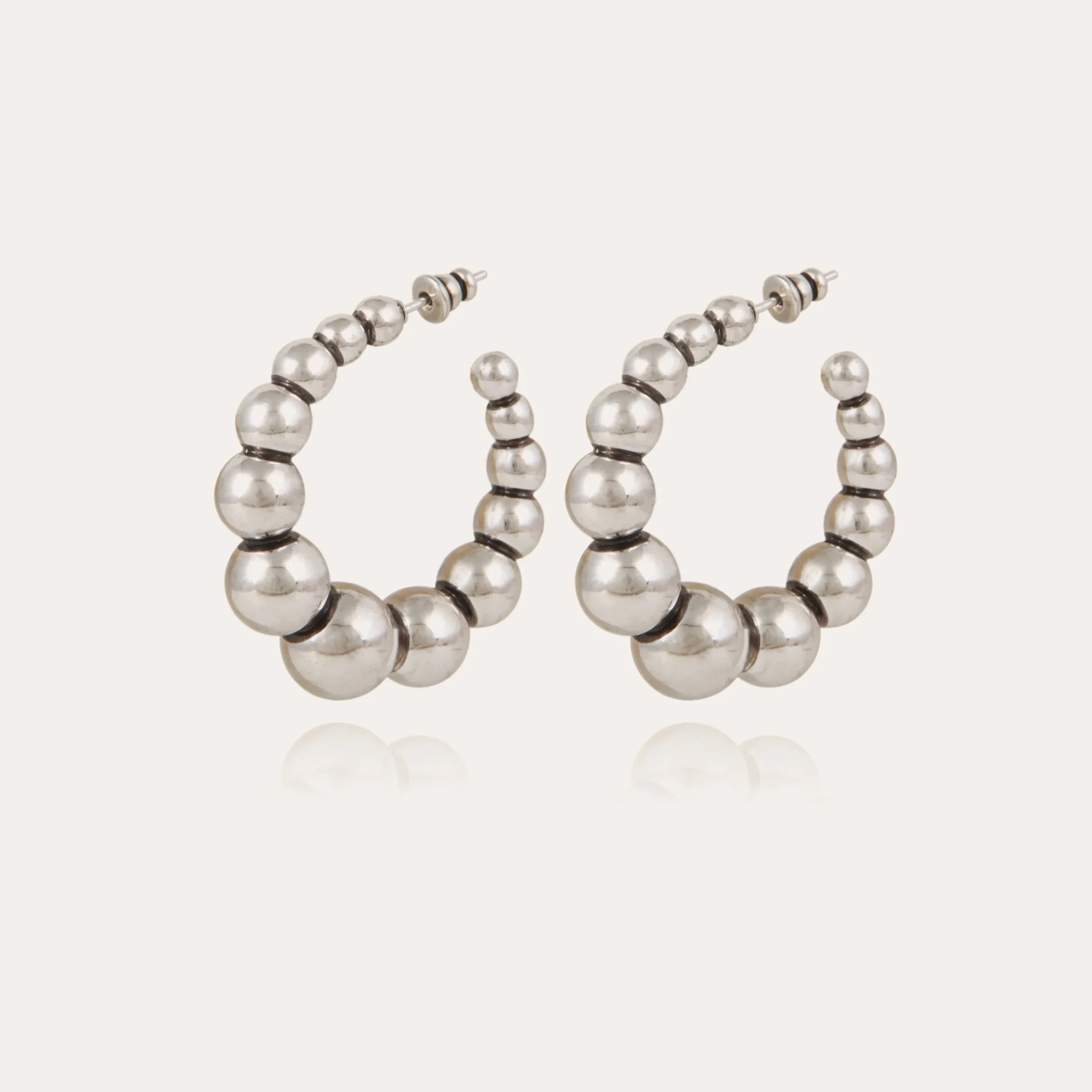 Boucles d'oreilles créoles Andy petit modèle
