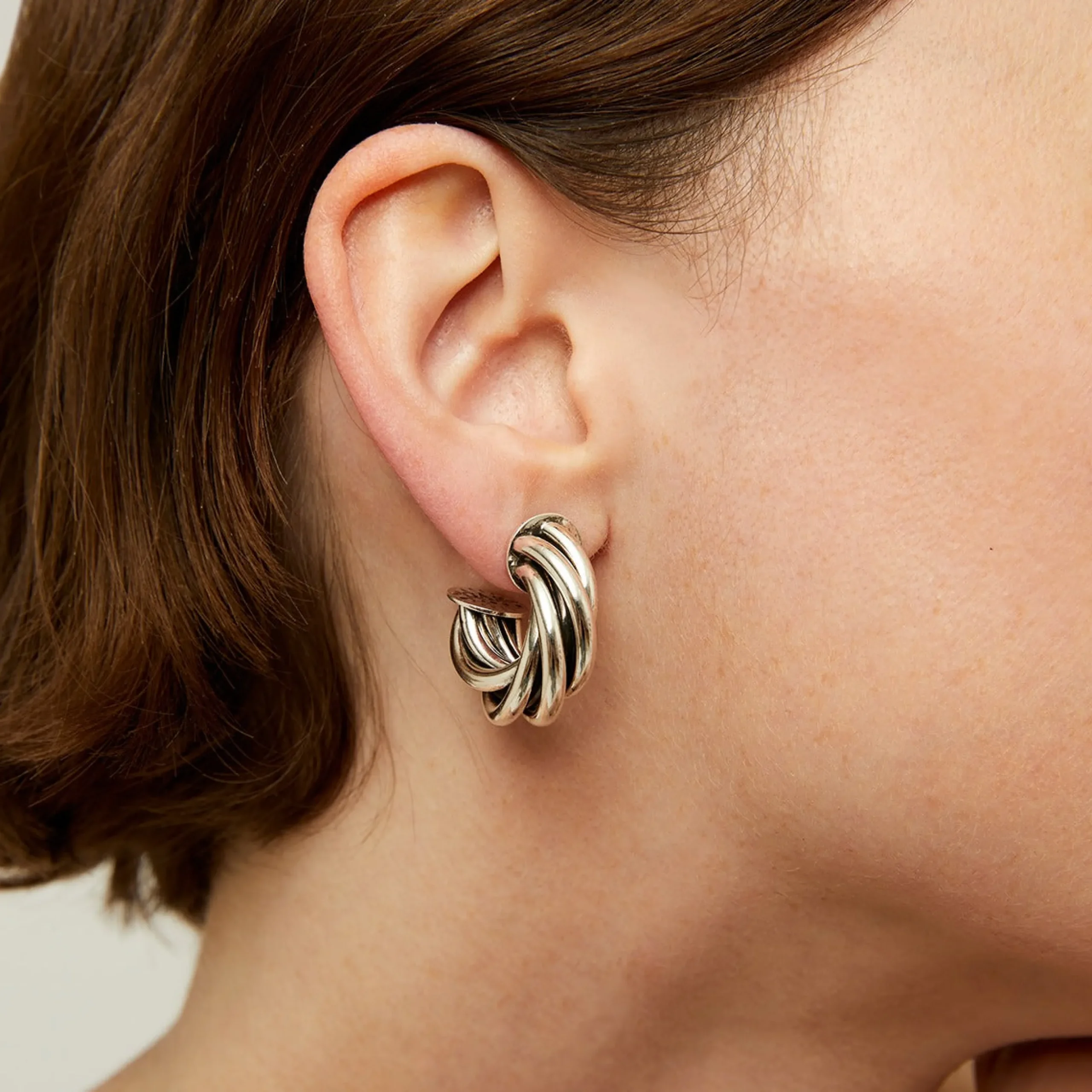 Boucles d'oreilles créoles Atik mini