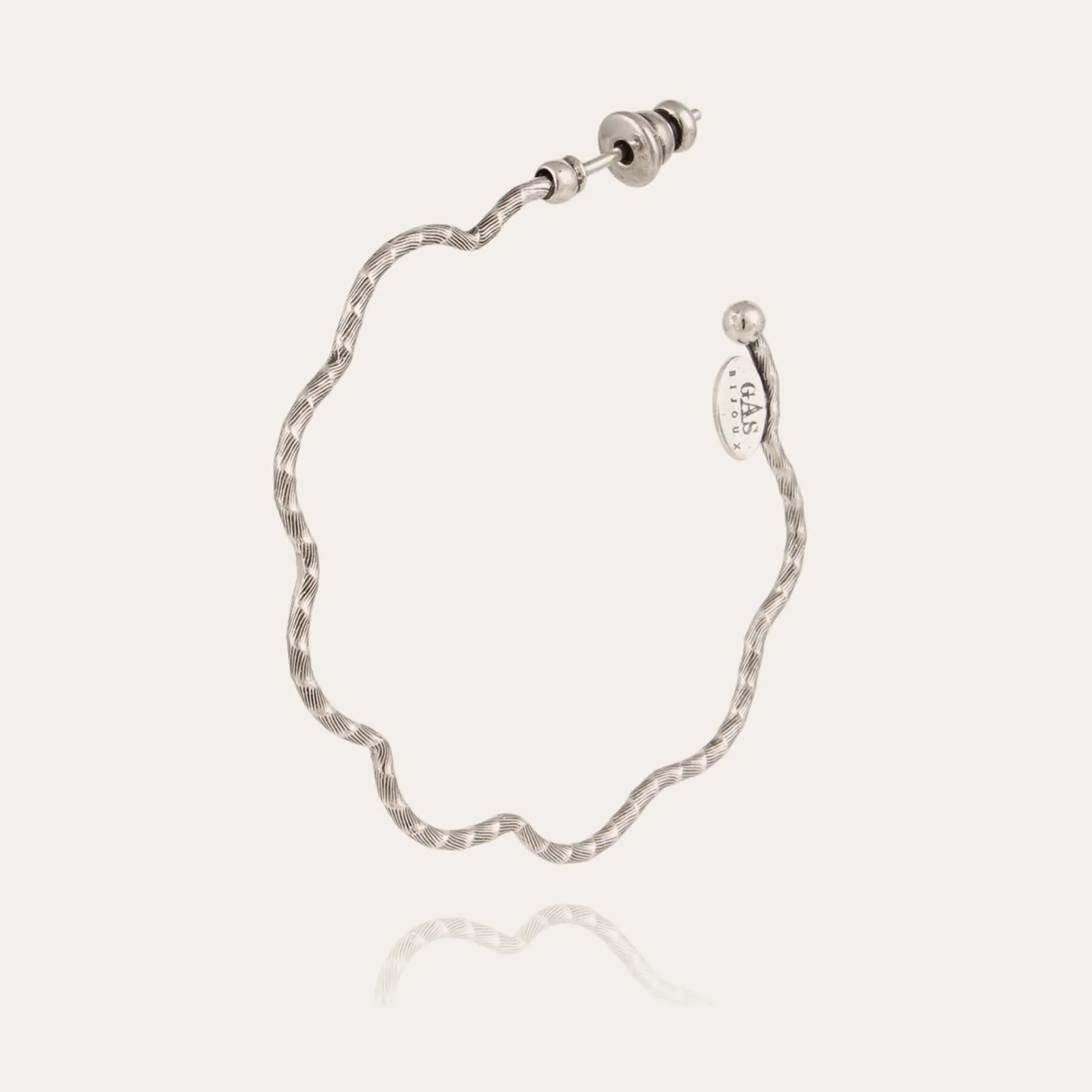 Boucles d'oreilles créoles Florette petit modèle