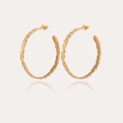 Boucles d'oreilles créoles Liane