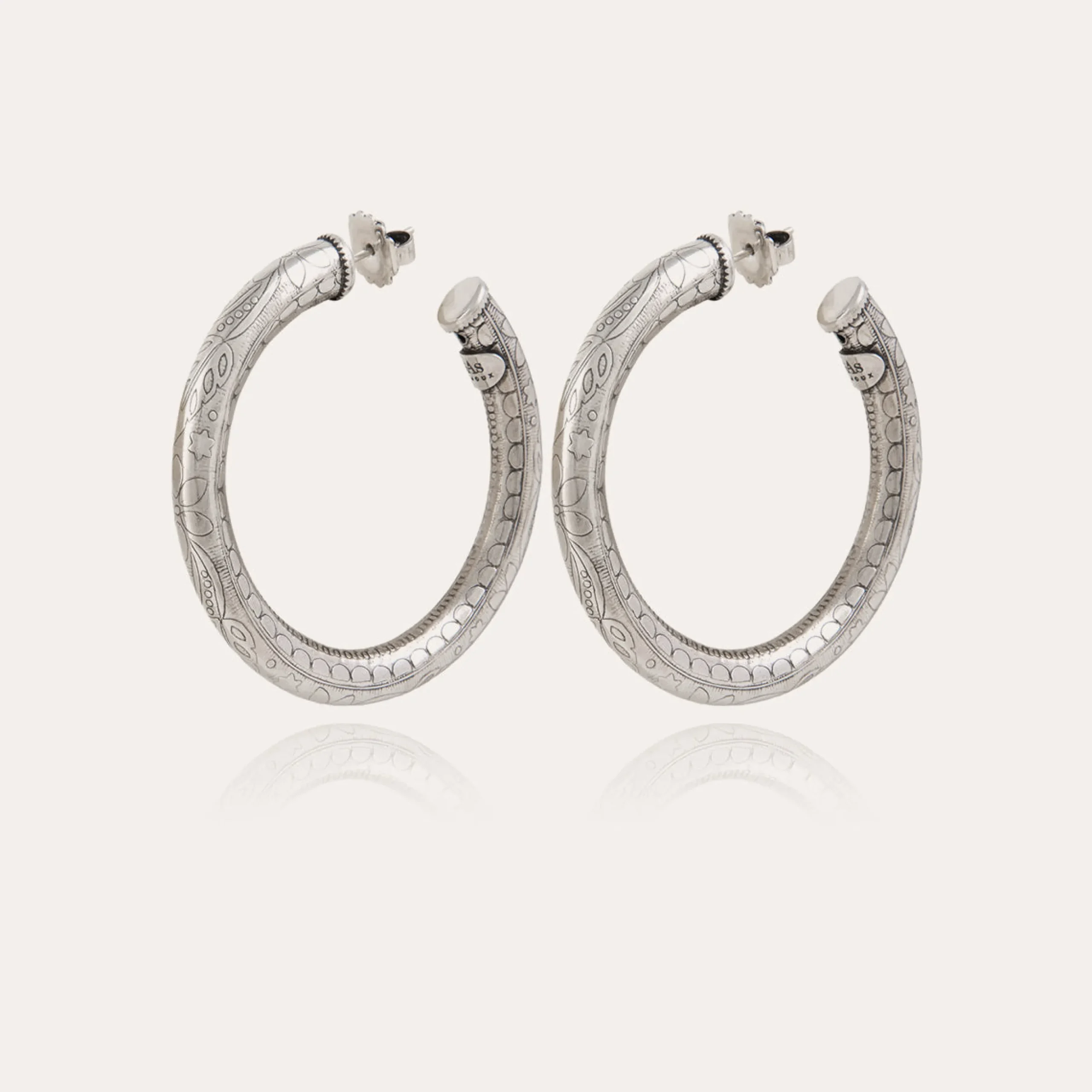 Boucles d'oreilles créoles Maoro petit modèle