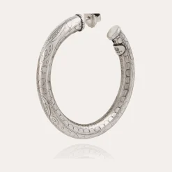 Boucles d'oreilles créoles Maoro petit modèle