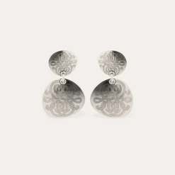 Boucles d'oreilles Diva double petit modèle