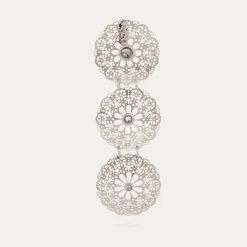 Boucles d'oreilles Flocon Triple mini