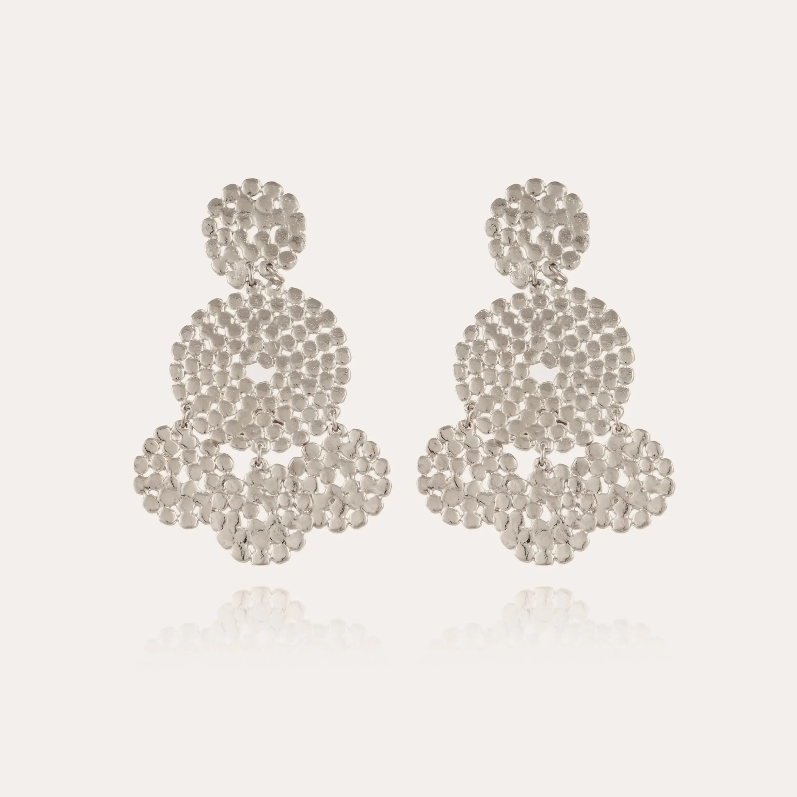 Boucles d'oreilles Lucky Sequin petit modèle