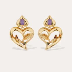 Boucles d'oreilles Odalys - Améthyste