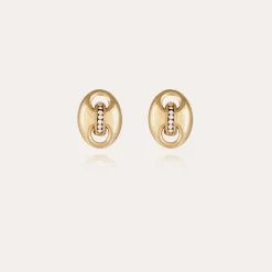 Boucles d'oreilles puces Cophea strass mini
