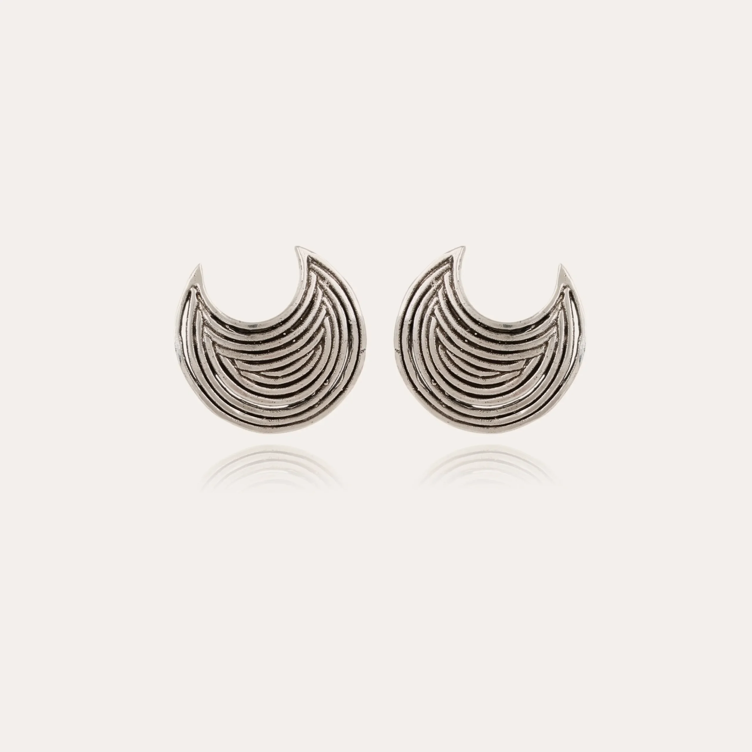 Boucles d'oreilles puces Luna Wave