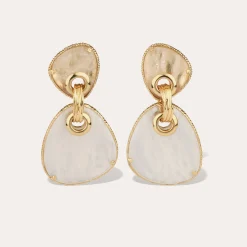 Boucles d'oreilles Silia grand modèle - Crystal