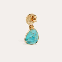 Boucles d'oreilles Silia - Turquoise
