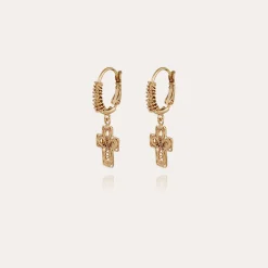 Boucles d'oreilles Tao Croix Yuca