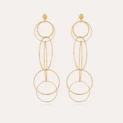 Boucles d'oreilles Torsade Multi