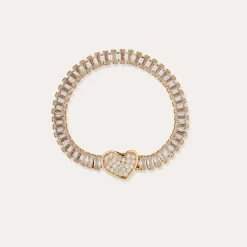 Bracelet Coeur Paillette