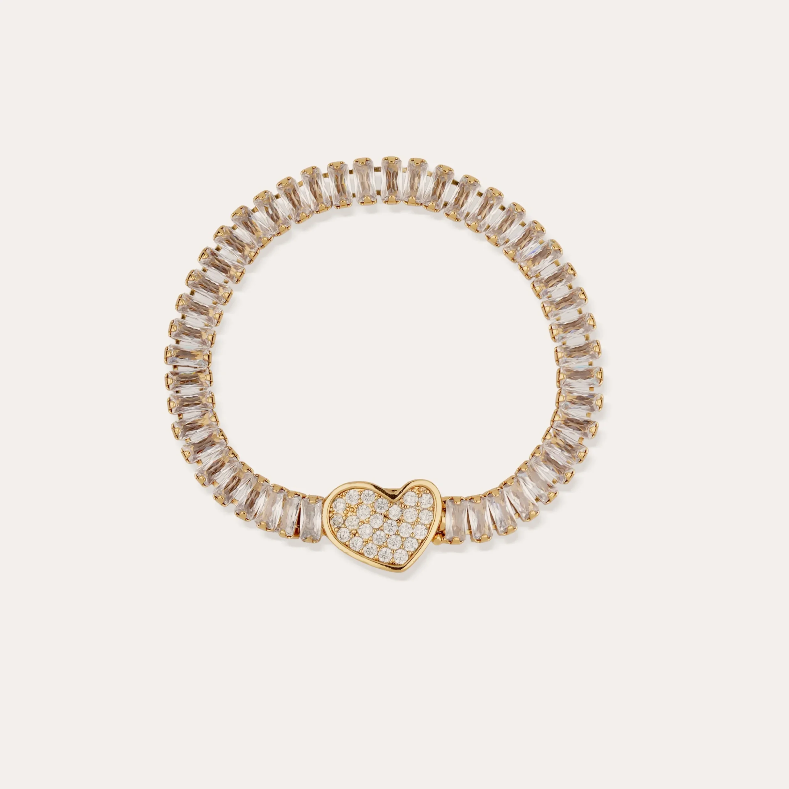 Bracelet Coeur Paillette