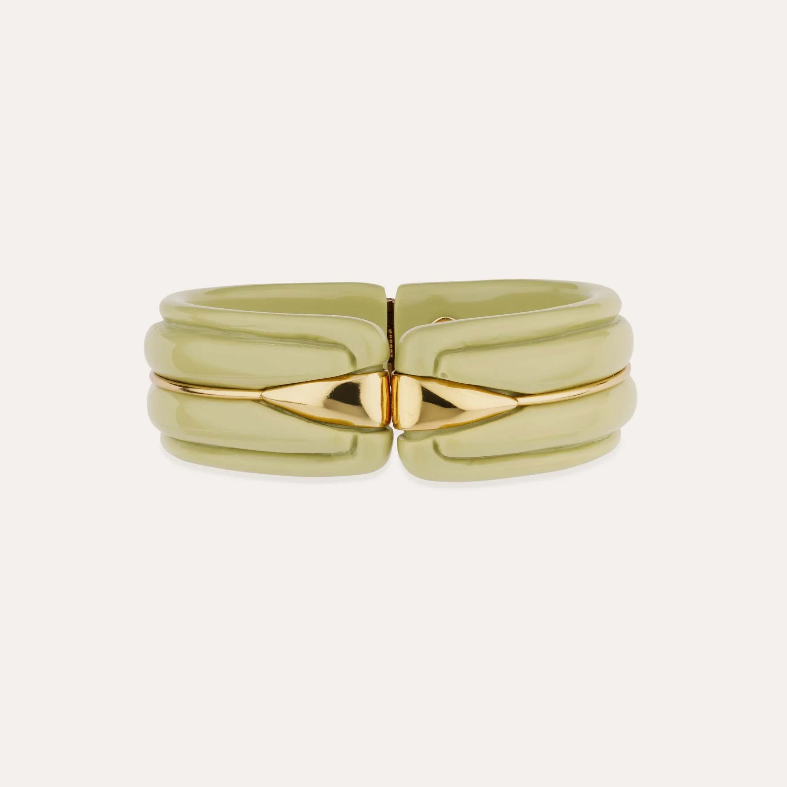 Bracelet Écume acétate - Amande