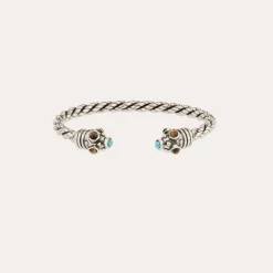 Bracelet jonc Amarante torsade - OEil de Tigre