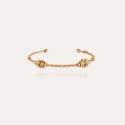 Bracelet jonc Torsade strass petit modèle