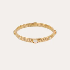 Bracelet Stradi petit modèle - Nacre Blanche