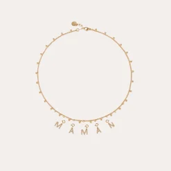 Charms pendentif lettre A strass