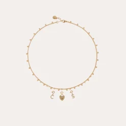 Charms pendentif lettre S strass