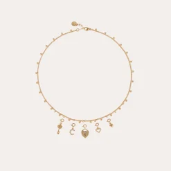 Charms pendentif lettre X strass