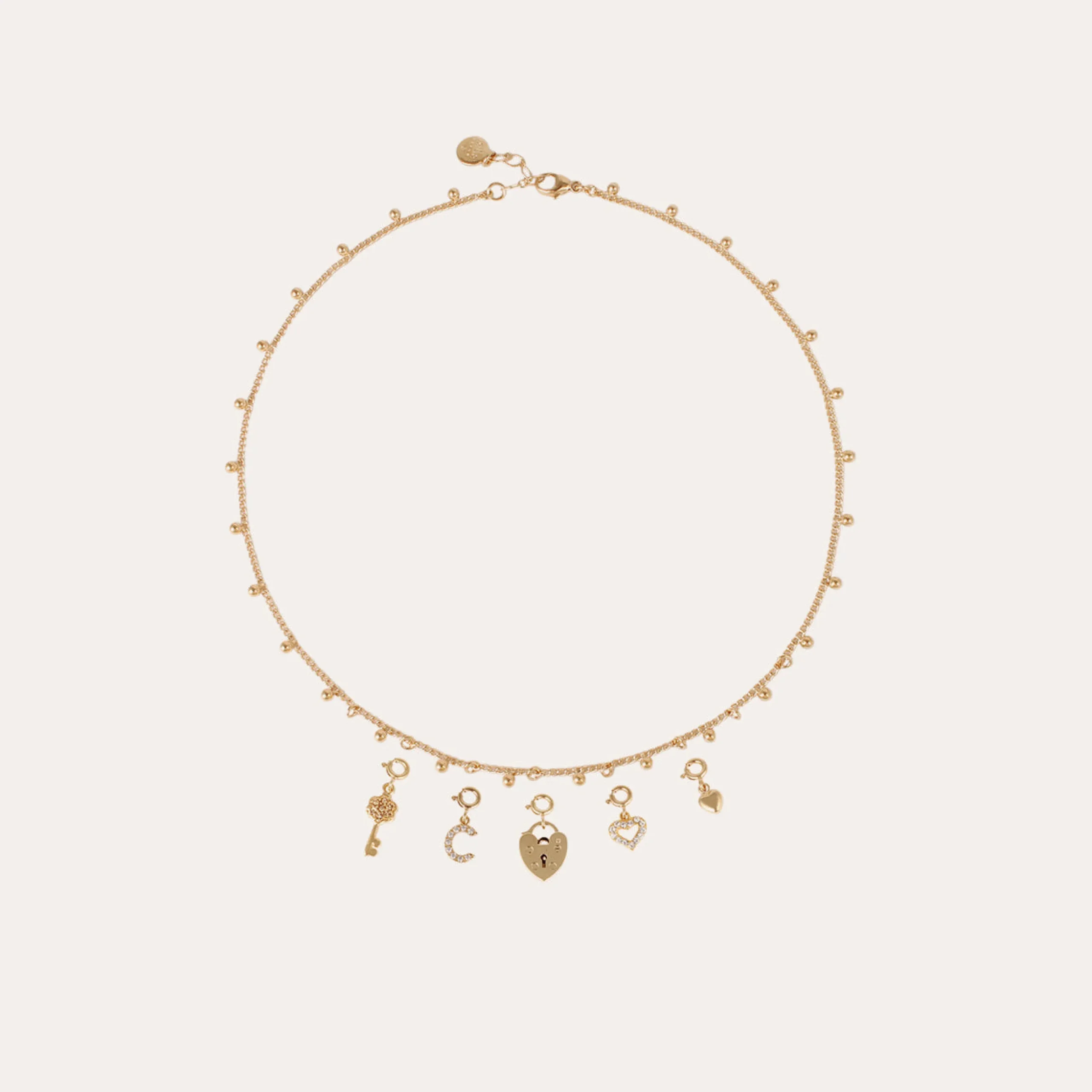 Charms pendentif lettre X strass