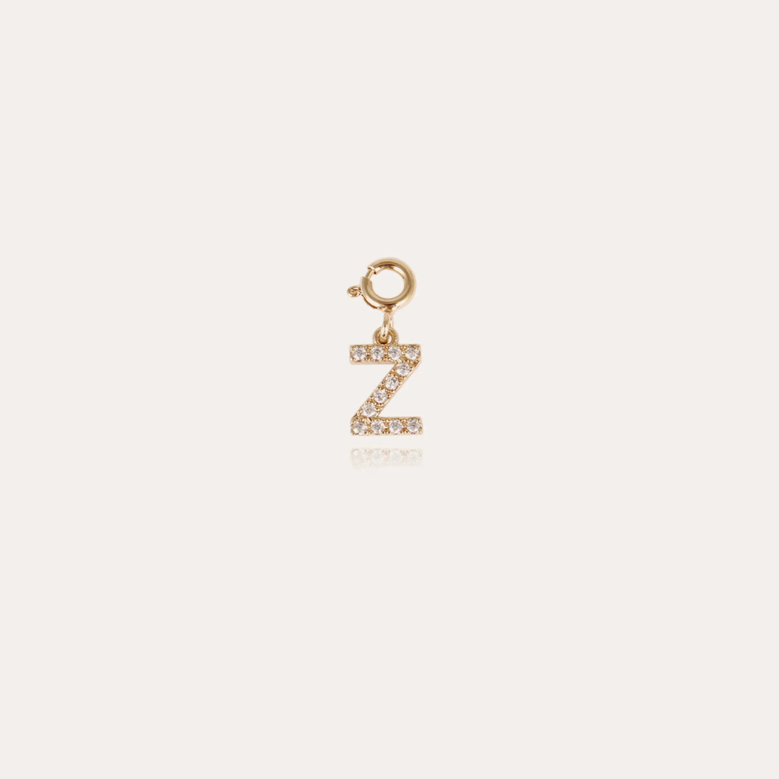 Charms pendentif lettre Z strass