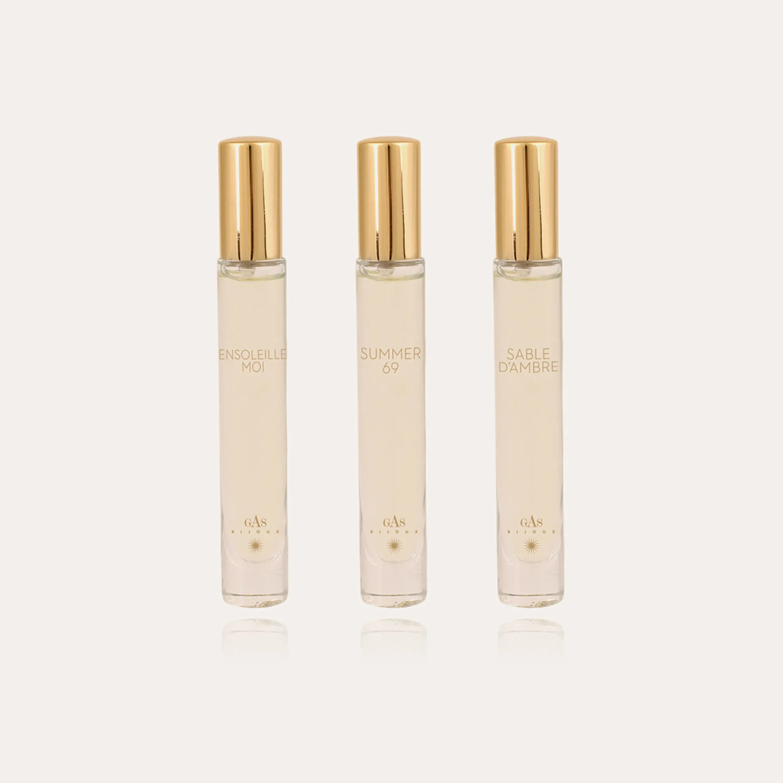 Coffret Essentiel - Ensoleille Moi, Summer 69, Sable d'Ambre (3 x 10 ml)
