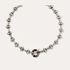 Collier Adrian acétate - Écaille