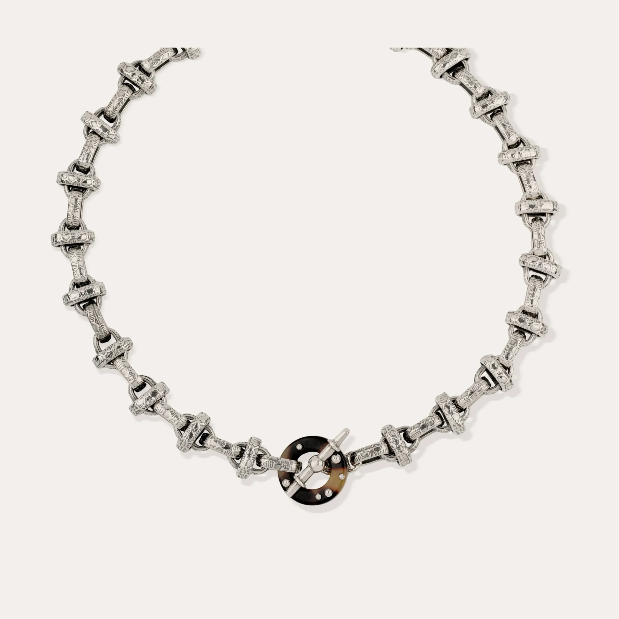 Collier Adrian acétate - Écaille