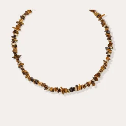 Collier Aloha mini - Oeil de tigre