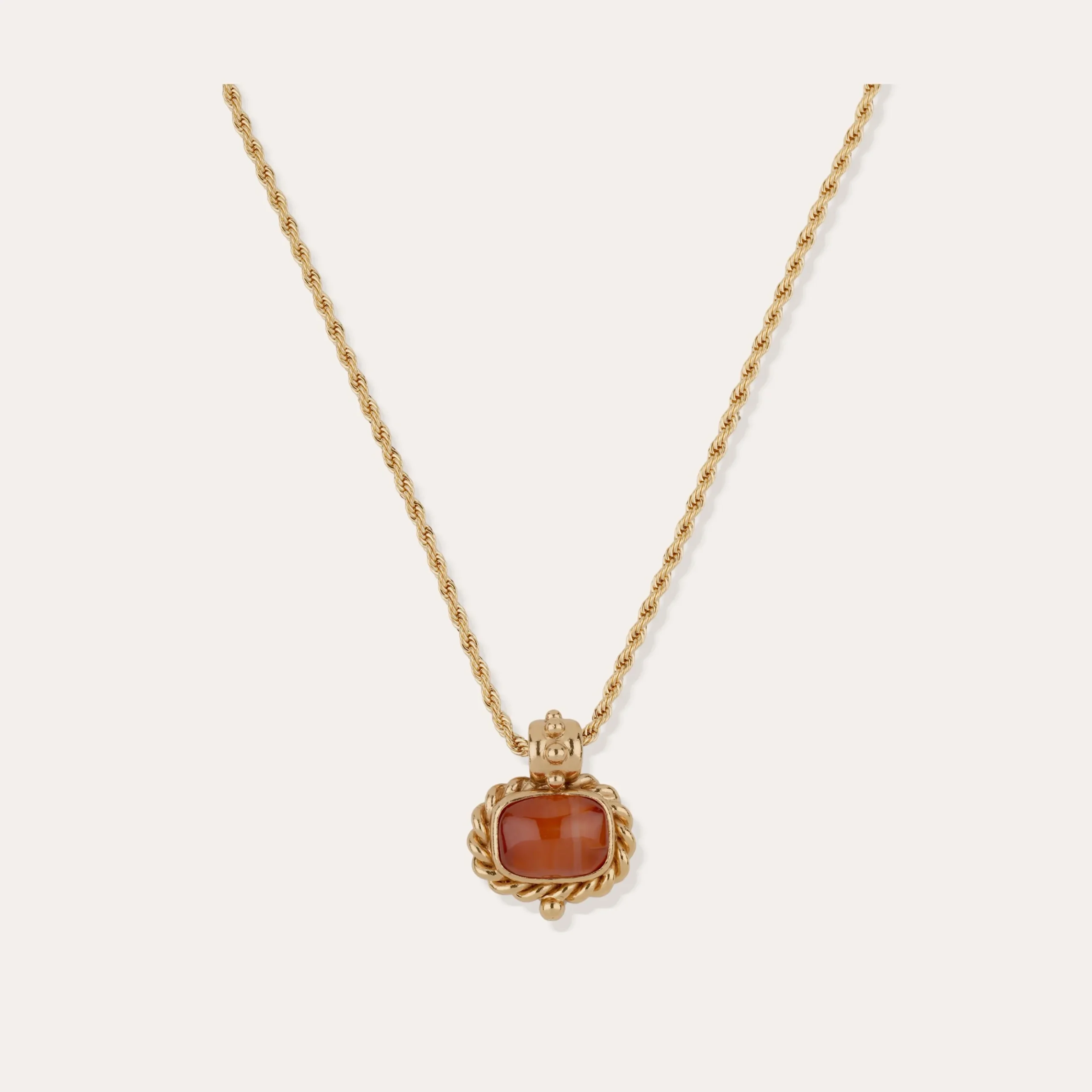 Collier Amarante - Cornaline