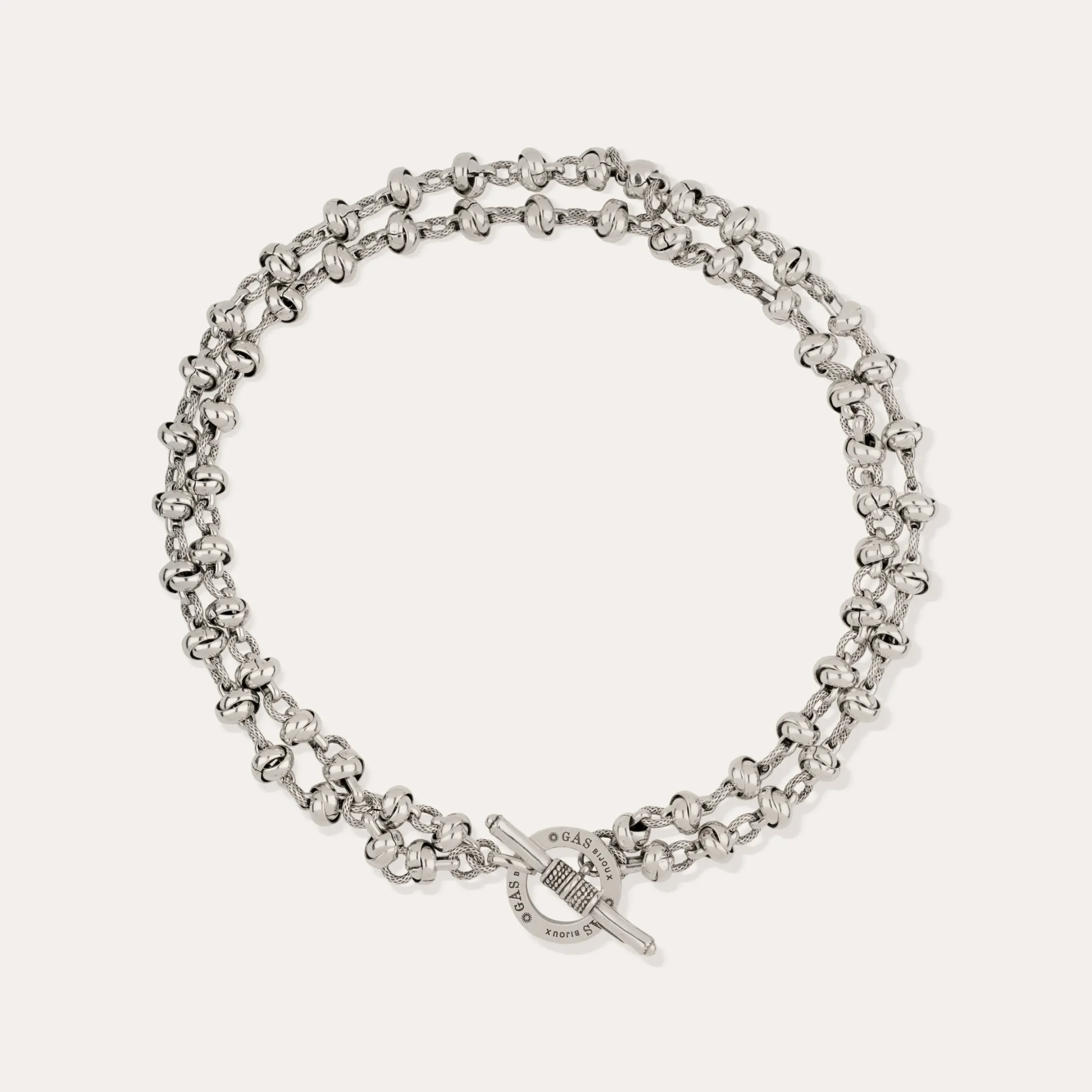 Collier Atik chaîne double