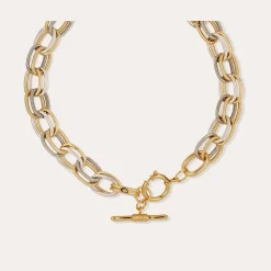 Collier Bell bicolore