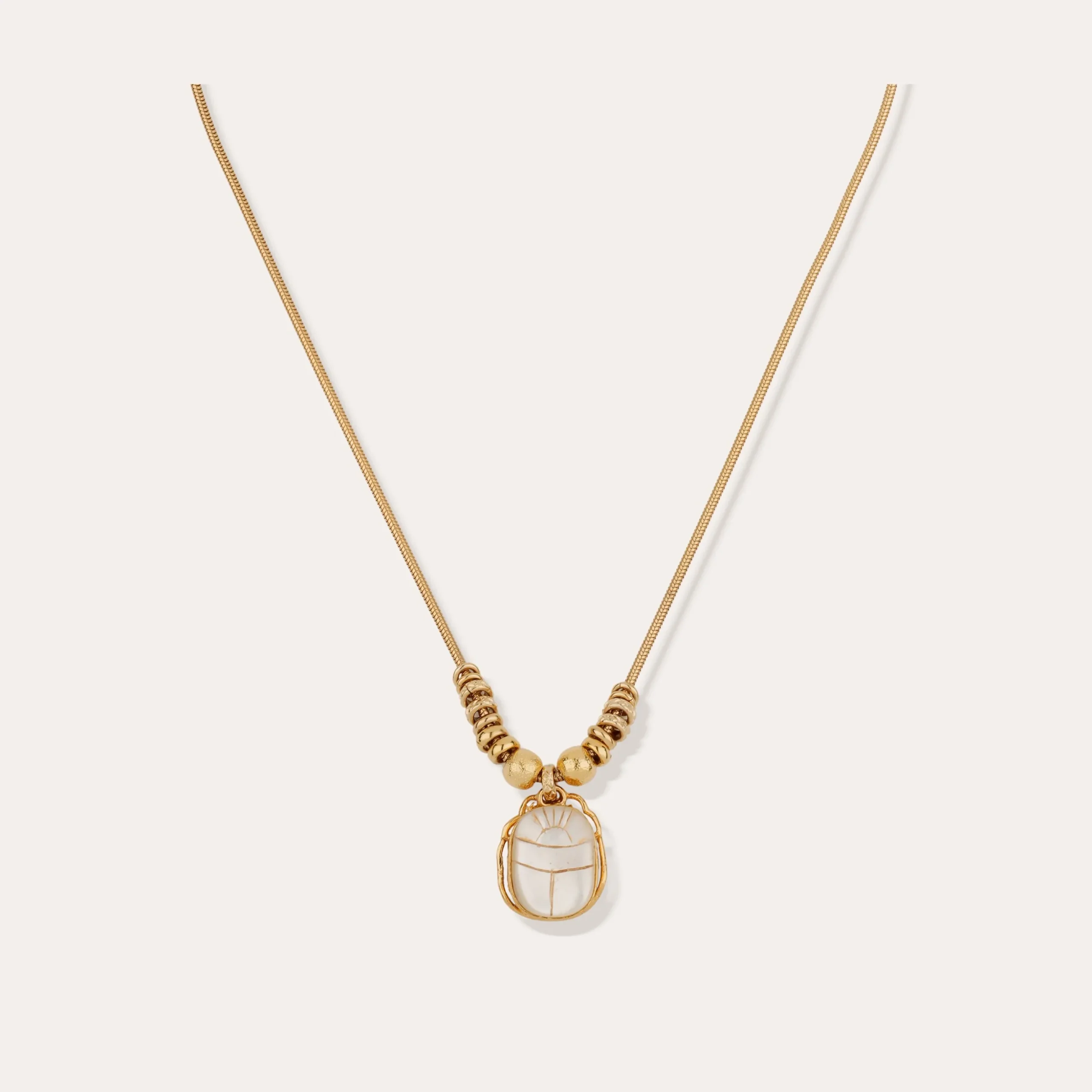 Collier Bia Scaramouche - Nacre Blanche