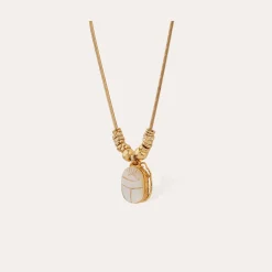 Collier Bia Scaramouche - Nacre Blanche