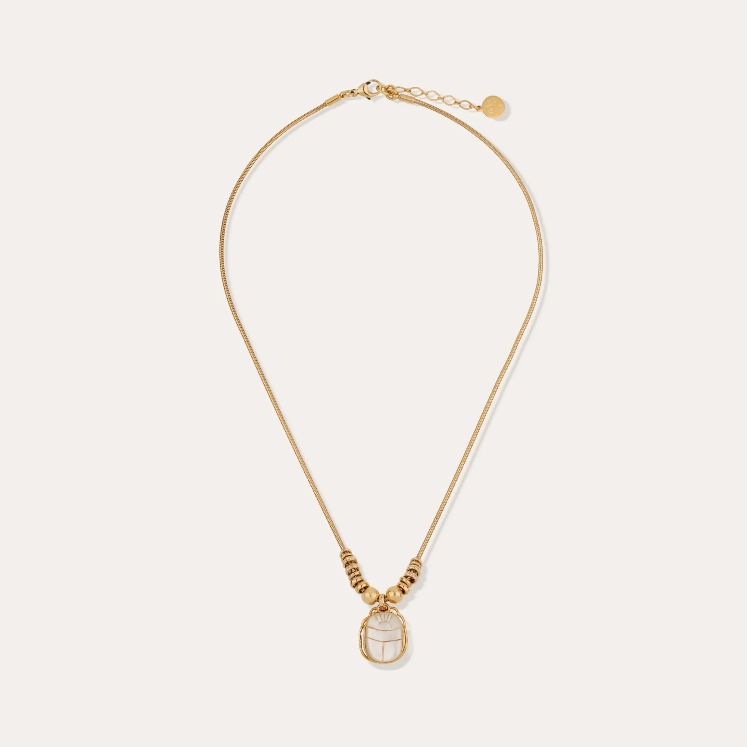 Collier Bia Scaramouche - Nacre Blanche