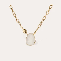 Collier Billy Silia grand modèle - Cristal de roche