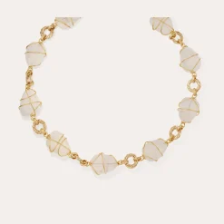 Collier Rainbow multi - Cristal de roche