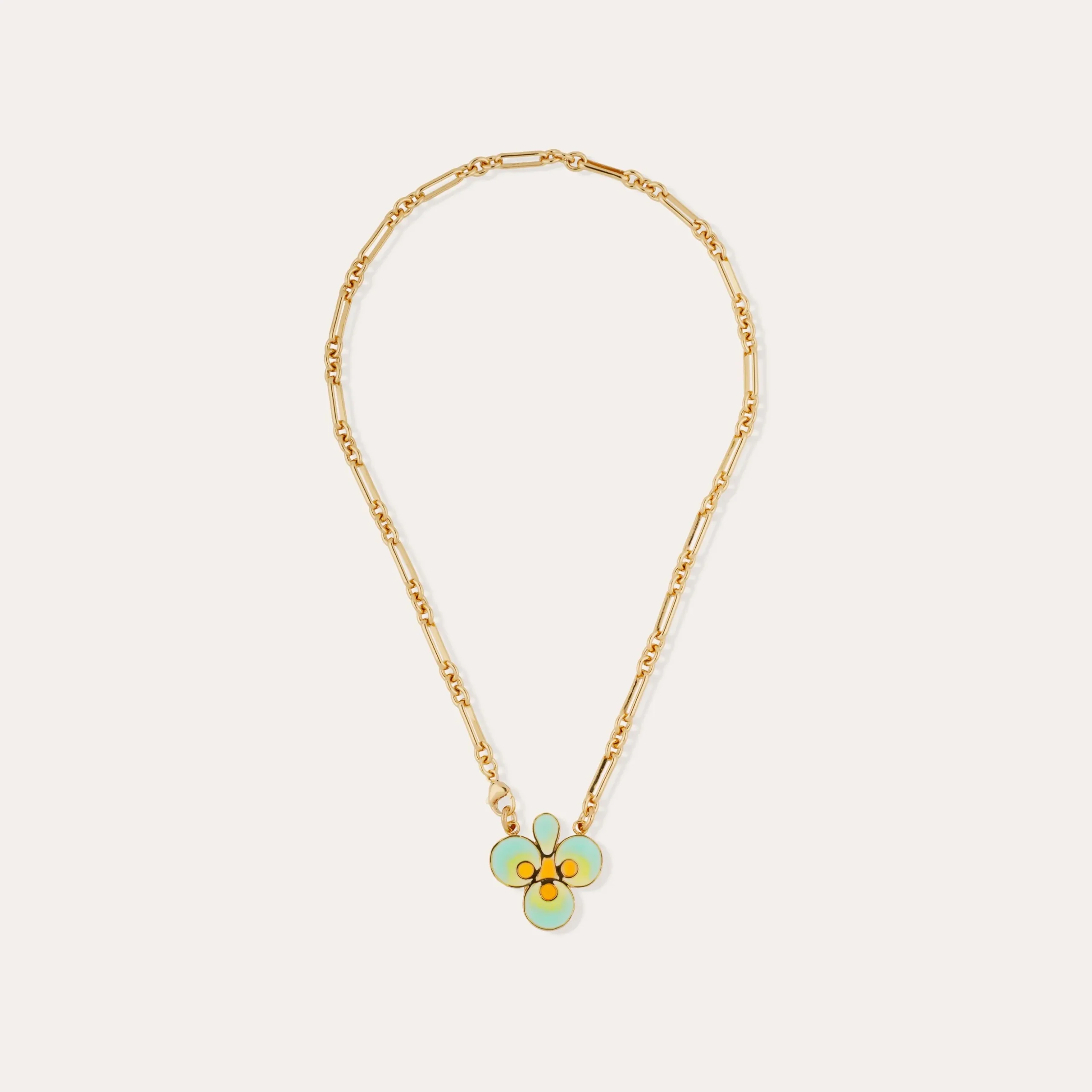 Collier Trèfle émail